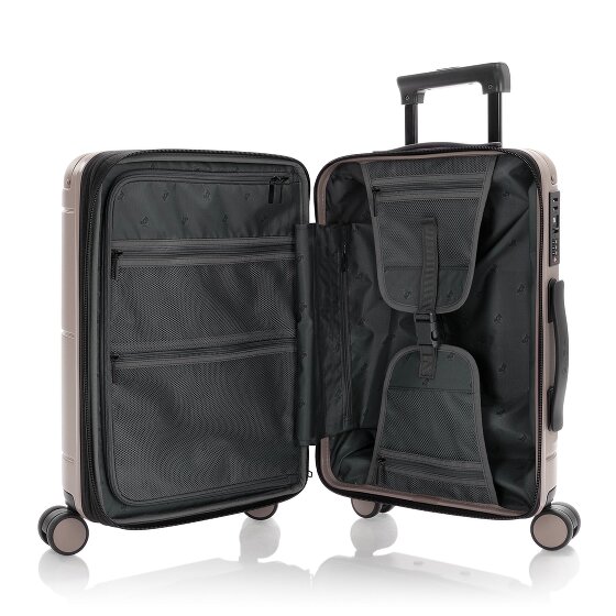 Heys Zen 4 roulettes Trolley de cabine S 54 cm avec soufflet d'extension