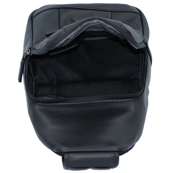 Piquadro Urban sac à bandoulière en cuir 39 cm