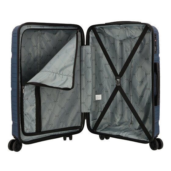 d&n Travel Line 4300 4 roues Set de valises 3 pièces