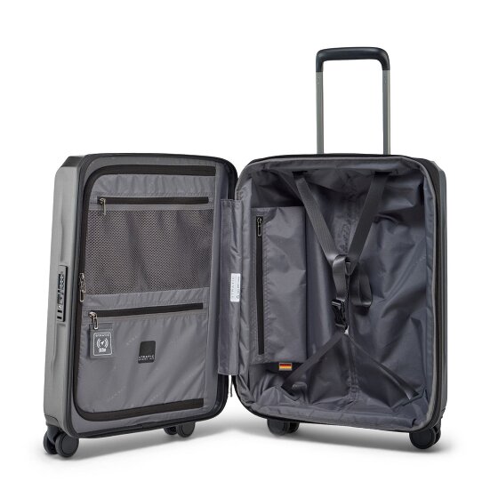 Stratic Phoenix 4 roulettes Trolley de cabine 55 cm avec soufflet d'extension