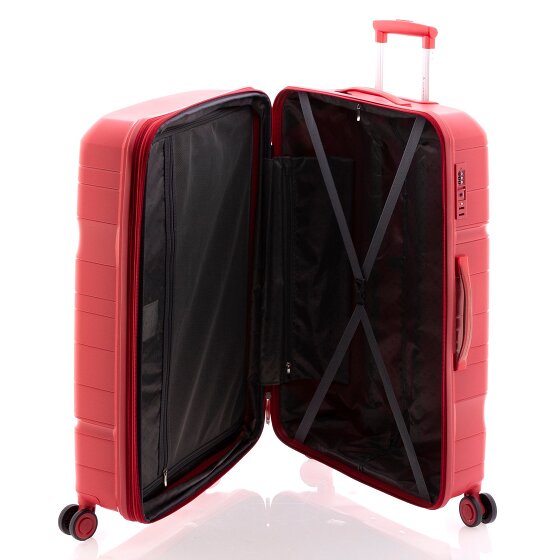 Gladiator 3800 4 roulettes Trolley 77 cm avec soufflet d'extension