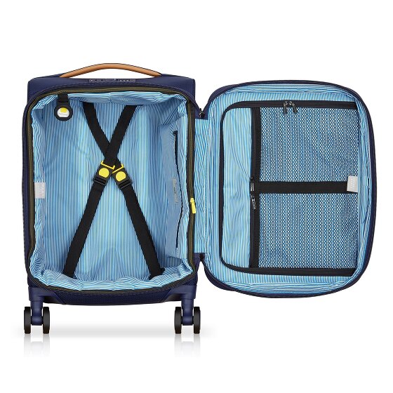 Delsey Paris Montmartre 3 4 roulettes Trolley de cabine 55 cm avec soufflet d'extension