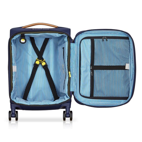 Delsey Paris Montmartre 3 4 roulettes Trolley de cabine 55 cm avec soufflet d'extension