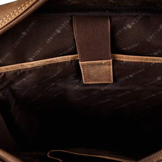 Greenburry Vintage Daypack Cuir 42 cm Compartiment pour ordinateur portable