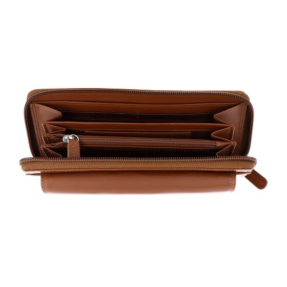 Golden Head Polo Porte-monnaie Protection RFID Cuir véritable 19.5 cm