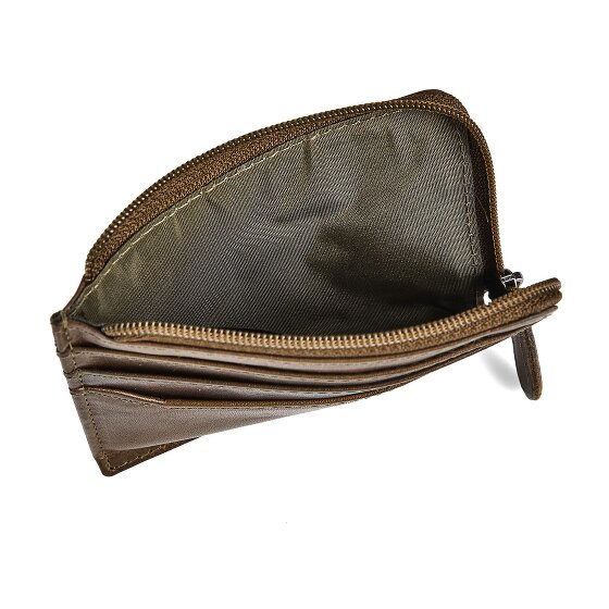 Greenburry Newport Étui pour cartes de crédit Protection RFID Cuir véritable 10.5 cm