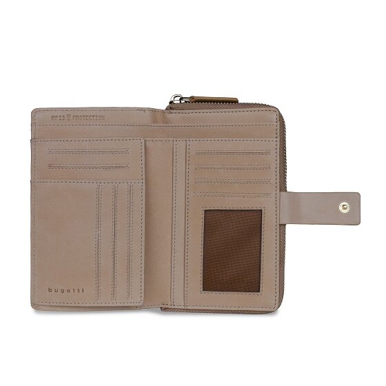 bugatti Noemi Porte-monnaie Protection RFID Cuir 16 cm