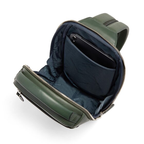 Piquadro Tebe Protection RFID Cuir véritable 36 cm