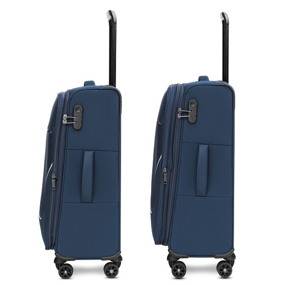 Stratic taska 4 roues trolley M 65 cm avec soufflet d'extension