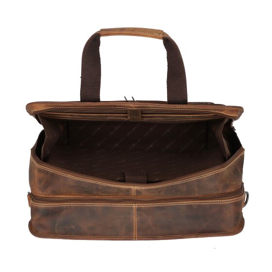 Greenburry Vintage 2 roulettes Trolley d'affaires 33 cm Compartiment pour ordinateur portable