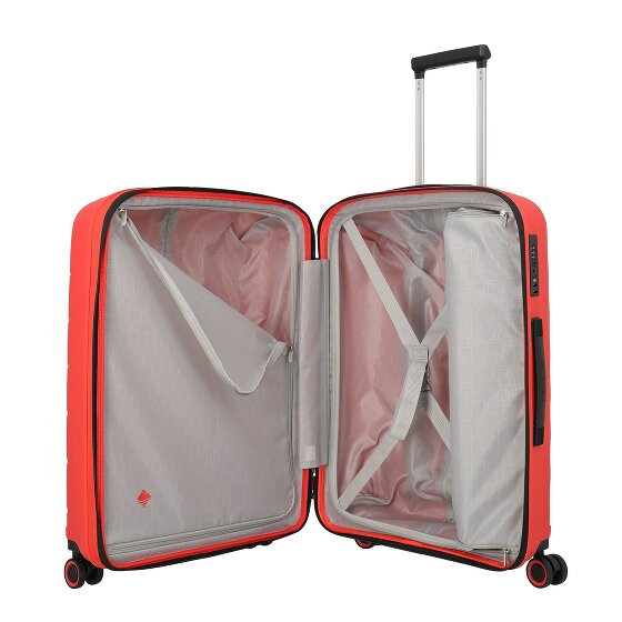 Travelite Burano 4 roulettes Set de valises 3 pièces avec soufflet d'extension