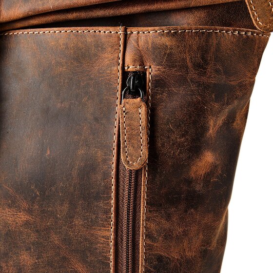 Jack Kinsky Baltimore 15 Sac à dos professionnel Cuir 43 cm Compartiment pour ordinateur portable