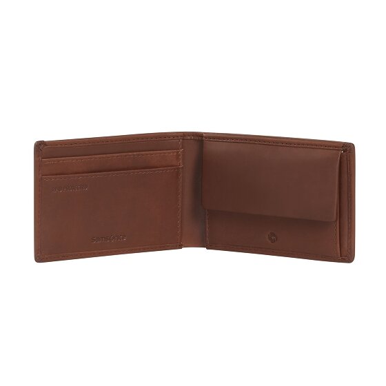 Samsonite Eluxe Veg Porte-monnaie Protection RFID Cuir véritable 11 cm