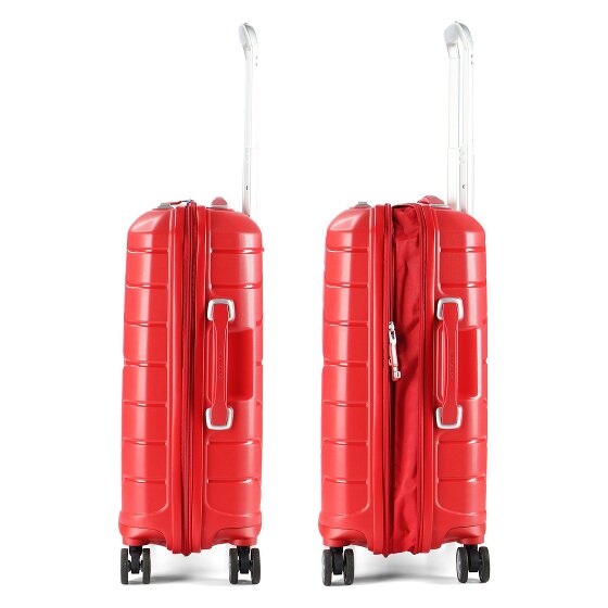 Samsonite Flux 4 roulettes Trolley de cabine 55 cm avec soufflet d'extension
