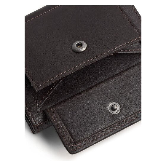 The Chesterfield Brand Zadar Porte-monnaie Protection RFID Cuir véritable 7.5 cm