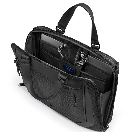 Piquadro Lyss Attaché-case 36.5 cm Compartiment ordinateur avec soufflet d'extension