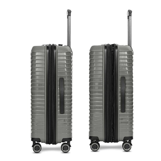Stratic Shine 4 roues trolley 65 cm avec soufflet extensible