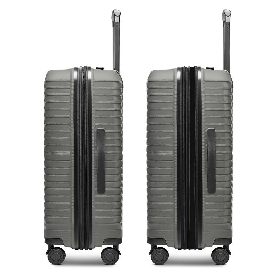 Stratic Shine 4 roues Valise cabine 66 cm avec soufflet d'extension