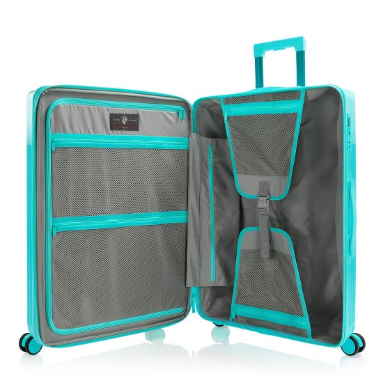 Heys HiLite 4 roulettes Trolley L 74 cm avec soufflet d'extension