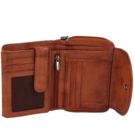 Jack Kinsky Porte-monnaie Nelson RFID cuir 12,5 cm