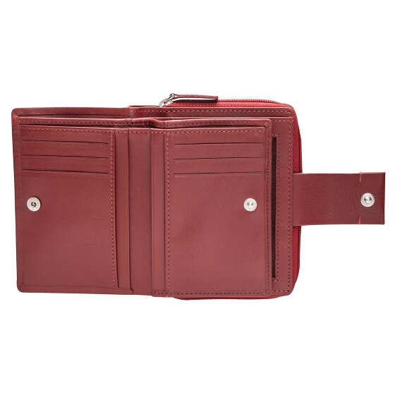 Maître Henau Diethilde Porte-monnaie Protection RFID Cuir véritable 12.5 cm