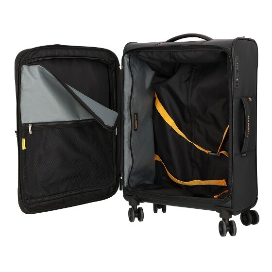 Mandarina Duck Eco Coated 4 roulettes Trolley M 67 cm