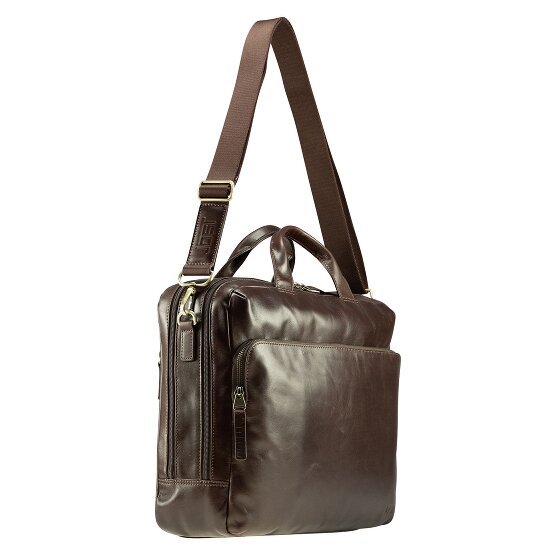 Jost Skagen Attaché-case Cuir véritable 40 cm Compartiment ordinateur