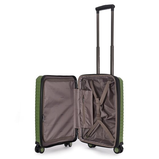 Stratic Bright+ 4 roulettes Trolley de cabine S 55 cm avec soufflet d'extension