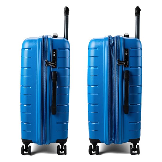 Polestream Strz by Asteroid 4 roulettes Trolley M 64 cm avec soufflet d'extension