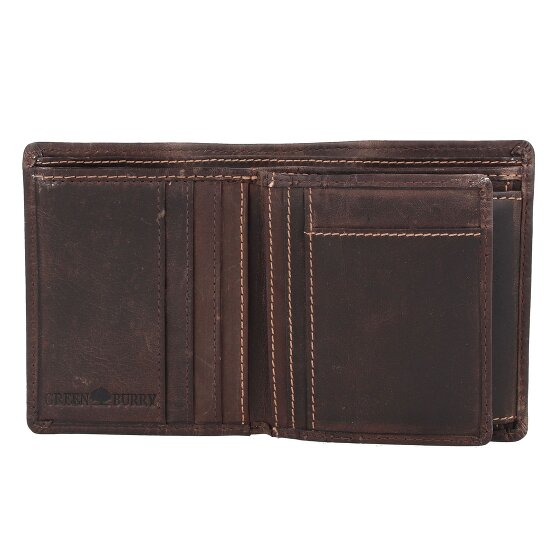 Greenburry Tornado Porte-monnaie Protection RFID Cuir 9 cm