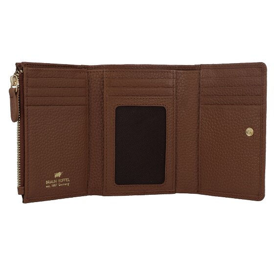 Braun Büffel Asti Porte-monnaie Cuir véritable 12 cm