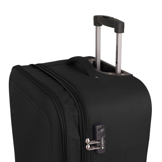 Gabol Orbit 2 roulettes Set de valises 3 pièces avec soufflet d'extension