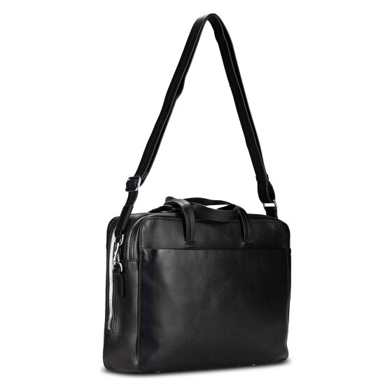 Jost Arva Attaché-case Cuir véritable 36 cm Compartiment ordinateur