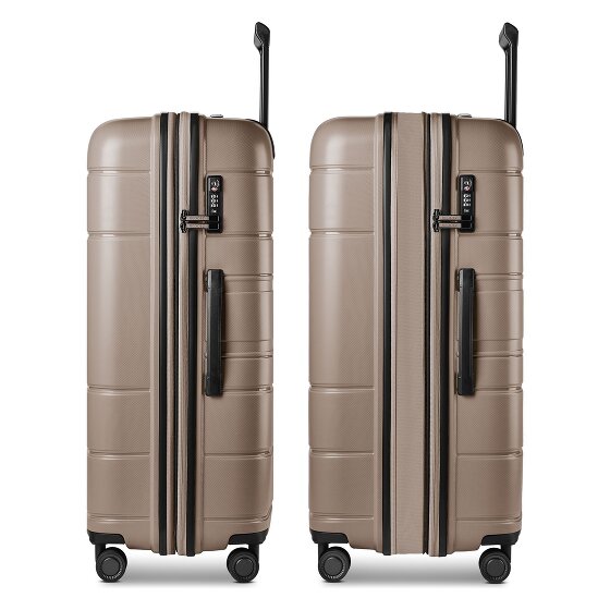 Redolz Essentials 11 4 roues Set de valises 3 pièces avec soufflet d'extension