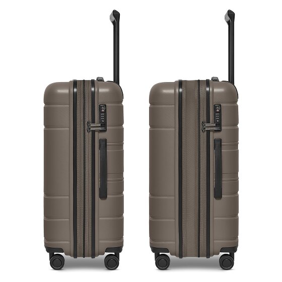 Redolz Essentials 11 4 roues Set de valises 3 pièces avec soufflet d'extension