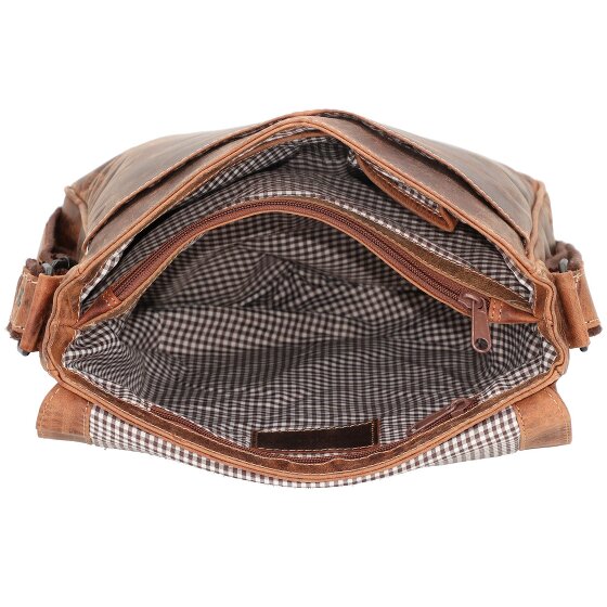 Jack Kinsky Baltimore 4 sac à bandoulière en cuir 28 cm