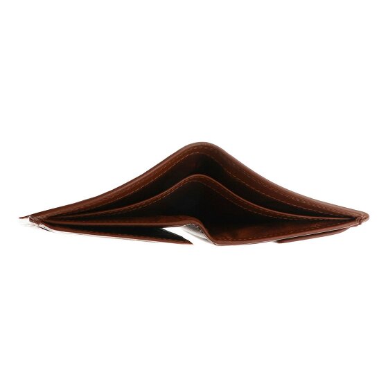 Golden Head Polo Porte-monnaie Protection RFID Cuir véritable 9 cm