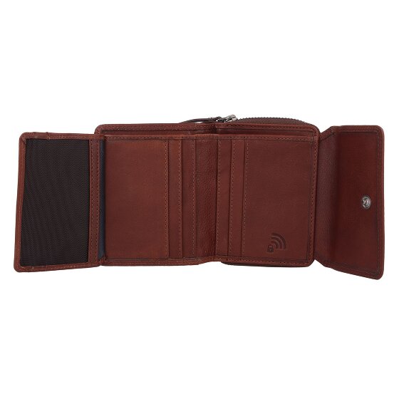 Jack Kinsky Porte-monnaie Protection RFID Cuir 11 cm