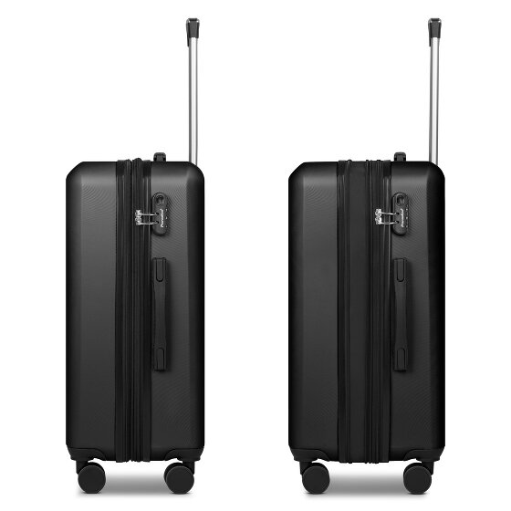 Check.In Paradise 2.0 4 roulettes Trolley M 68 cm avec soufflet d'extension