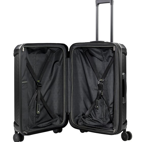 Travelite Millennium 4 roulettes Trolley 67 cm avec soufflet d'extension