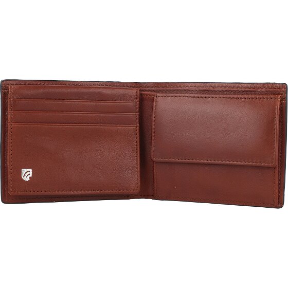 Castelijn & Beerens Donna Porte-monnaie Protection RFID Cuir véritable 11 cm