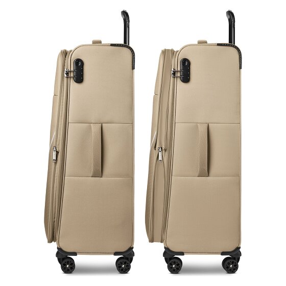 Stratic taska 4 roues Valise cabine L 76 cm avec soufflet d'extension