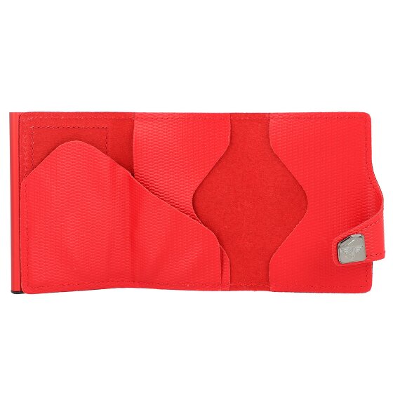 Tru Virtu Click & Slide Porte-cartes de crédit RFID en cuir 6,5 cm