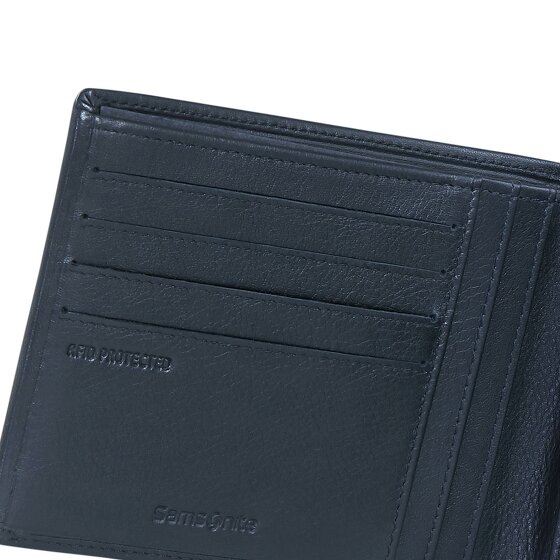 Samsonite Attack 3.0 Porte-monnaie Protection RFID Cuir véritable 13 cm