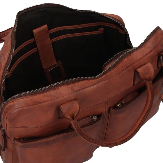 Harbour 2nd Urban Poets Attaché-case Cuir véritable 50 cm Compartiment ordinateur