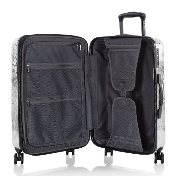 Heys Black Camo 4 roulettes Set de valises 3 pièces avec soufflet d'extension