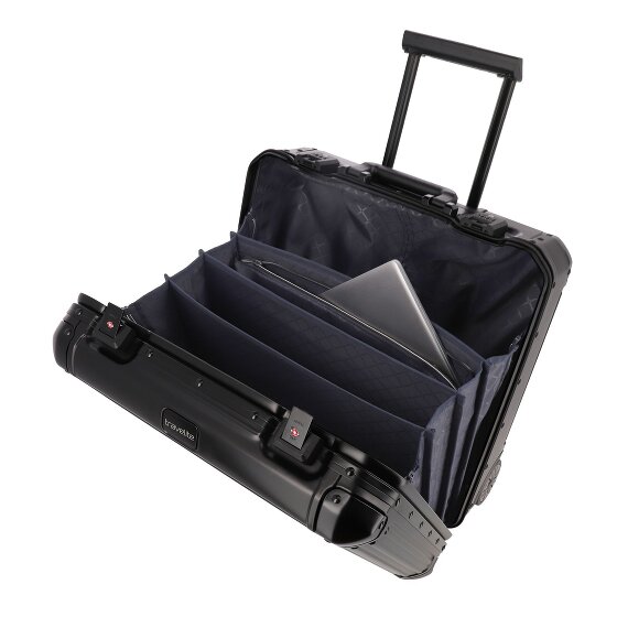 Travelite Next 2 roulettes Trolley d'affaires 45 cm Compartiment pour ordinateur portable