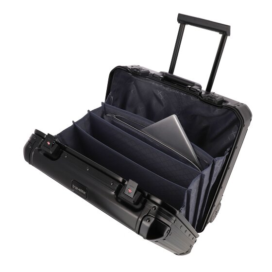 Travelite Next 2 roulettes Trolley d'affaires 45 cm Compartiment pour ordinateur portable