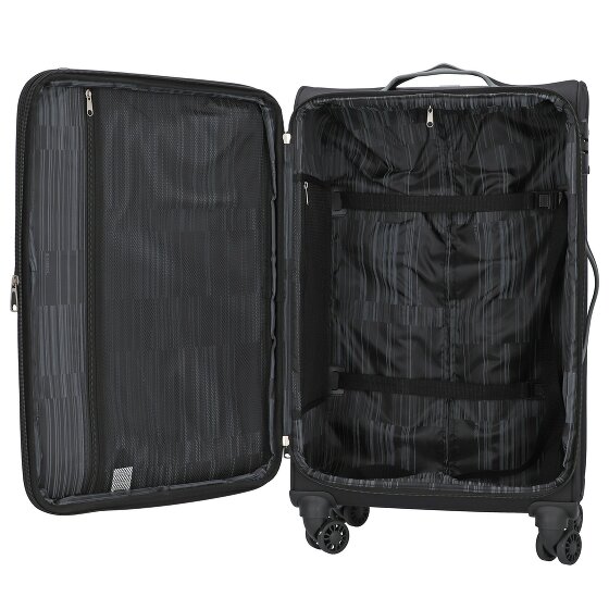 Gabol Zambia 4 roues Valise cabine 69 cm avec soufflet d'extension