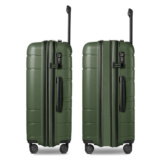 Redolz Essentials 11 4 roues Valise cabine 66 cm avec soufflet d'extension